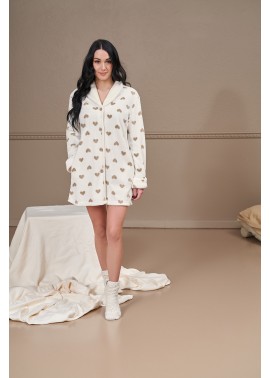 Linclalor Giacca Da Camera Donna In CORAL 8594